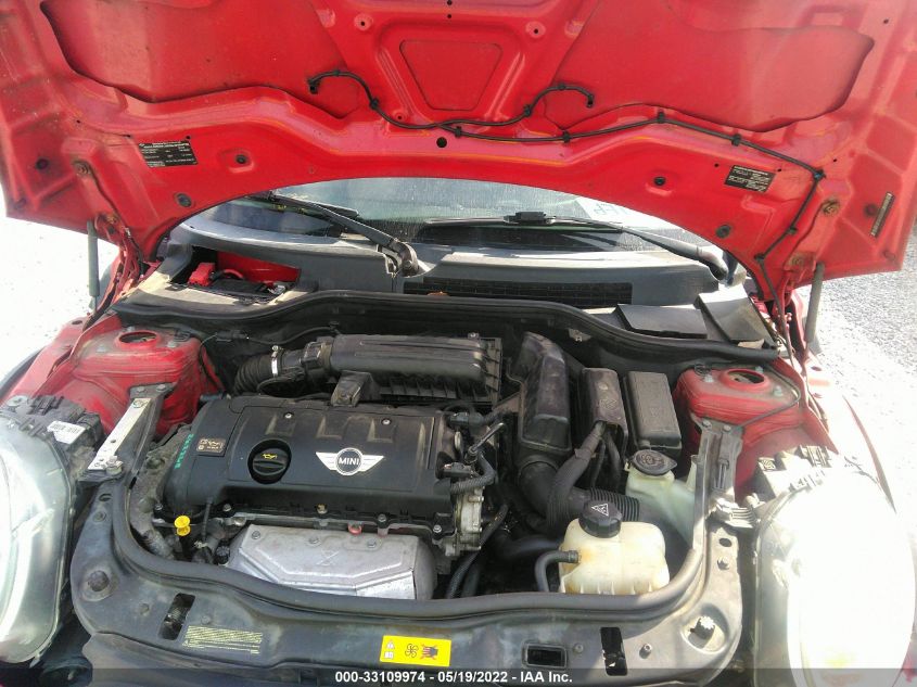 2013 MINI COOPER HARDTOP WMWSU3C52DT374276