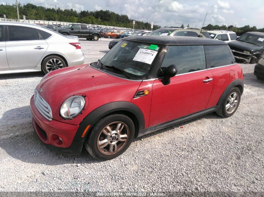 2013 MINI COOPER HARDTOP WMWSU3C52DT374276