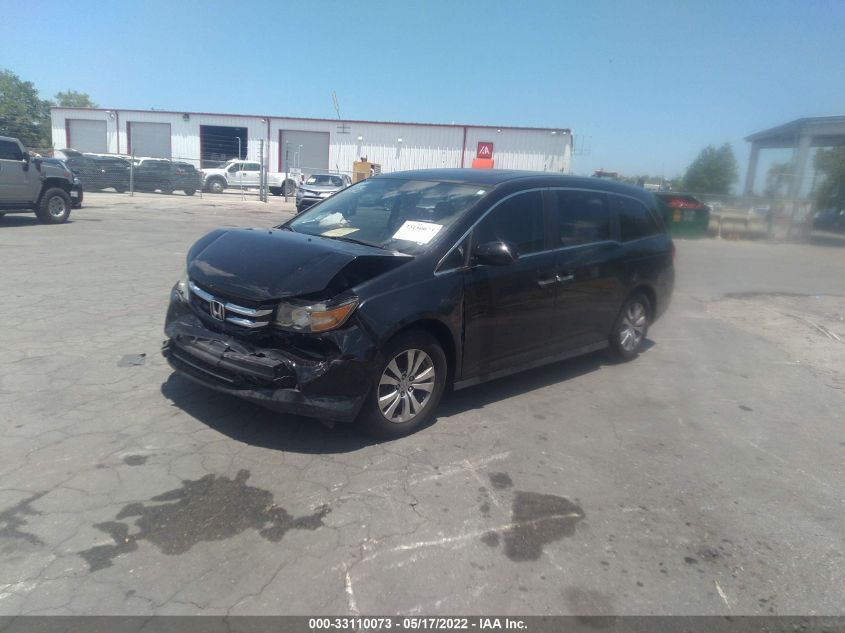 2016 HONDA ODYSSEY EX-L 5FNRL5H63GB012370