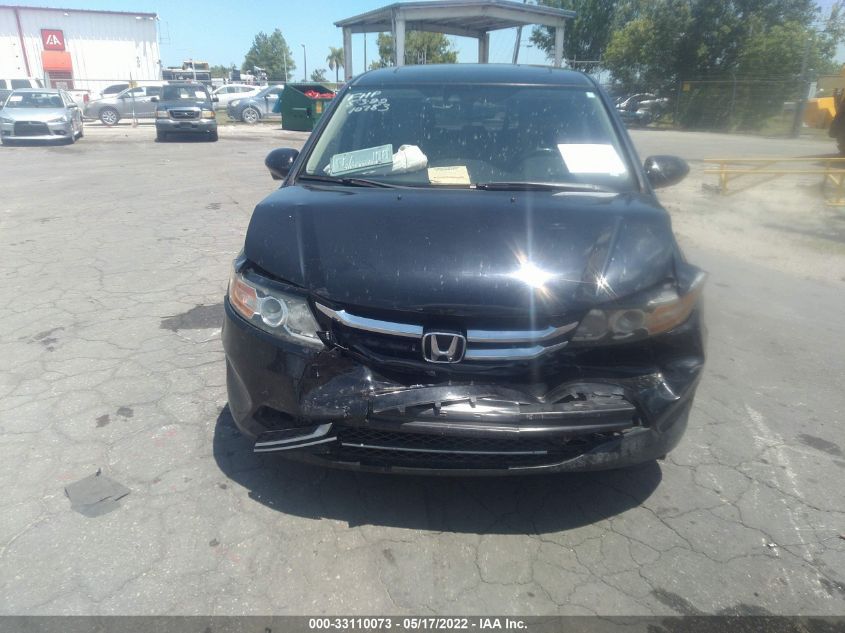 2016 HONDA ODYSSEY EX-L 5FNRL5H63GB012370