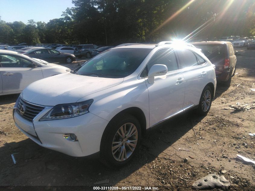 2013 LEXUS RX 350 2T2ZK1BA5DC109302