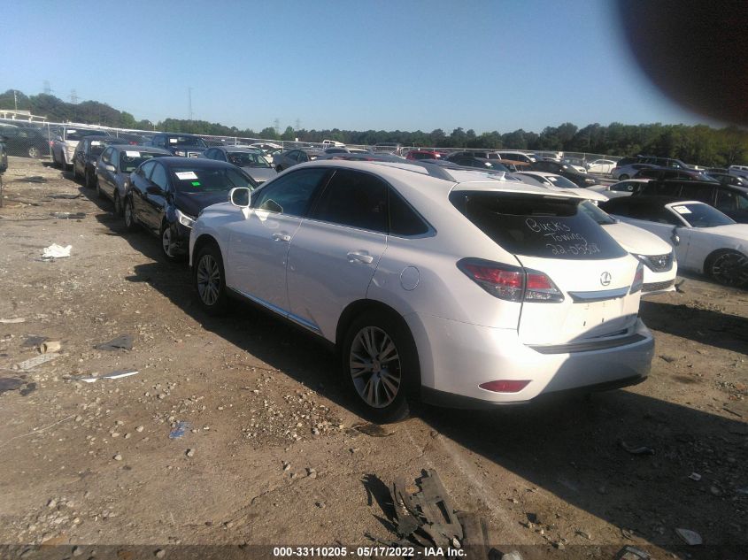 2013 LEXUS RX 350 2T2ZK1BA5DC109302