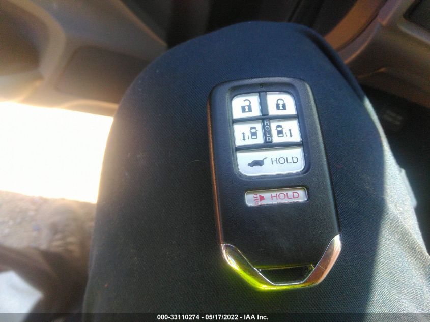 2016 HONDA ODYSSEY EX-L 5FNRL5H68GB066375