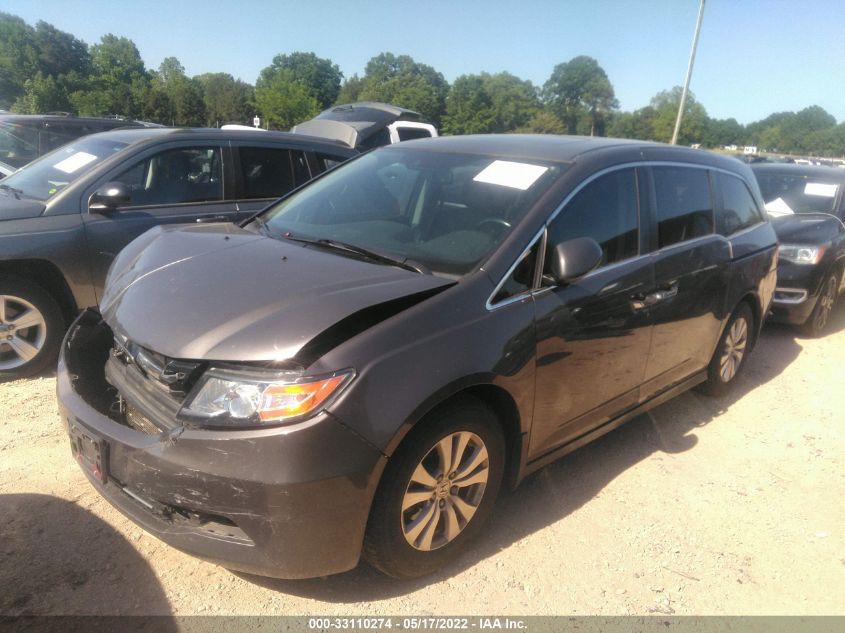 2016 HONDA ODYSSEY EX-L 5FNRL5H68GB066375