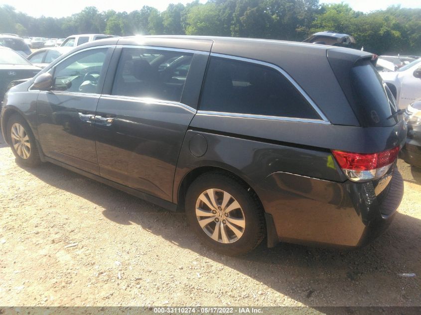 2016 HONDA ODYSSEY EX-L 5FNRL5H68GB066375