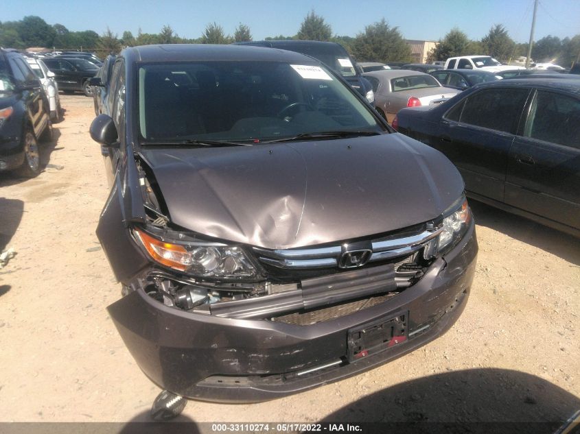 2016 HONDA ODYSSEY EX-L 5FNRL5H68GB066375