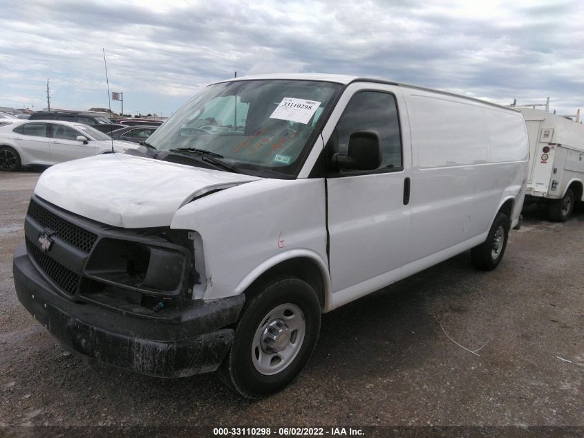 2016 CHEVROLET EXPRESS CARGO VAN 1GCWGBFF2G1241043