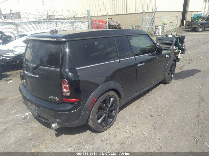 2013 MINI COOPER CLUBMAN S WMWZG3C52DTY39984