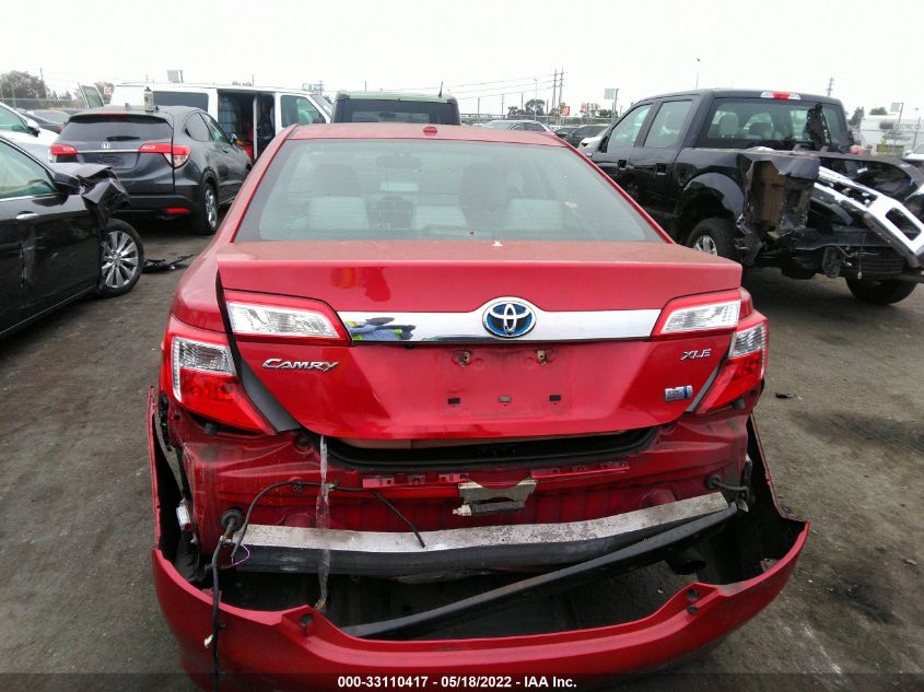 2014 TOYOTA CAMRY HYBRID LE/XLE/SE LIMITED EDITION 4T1BD1FKXEU119830