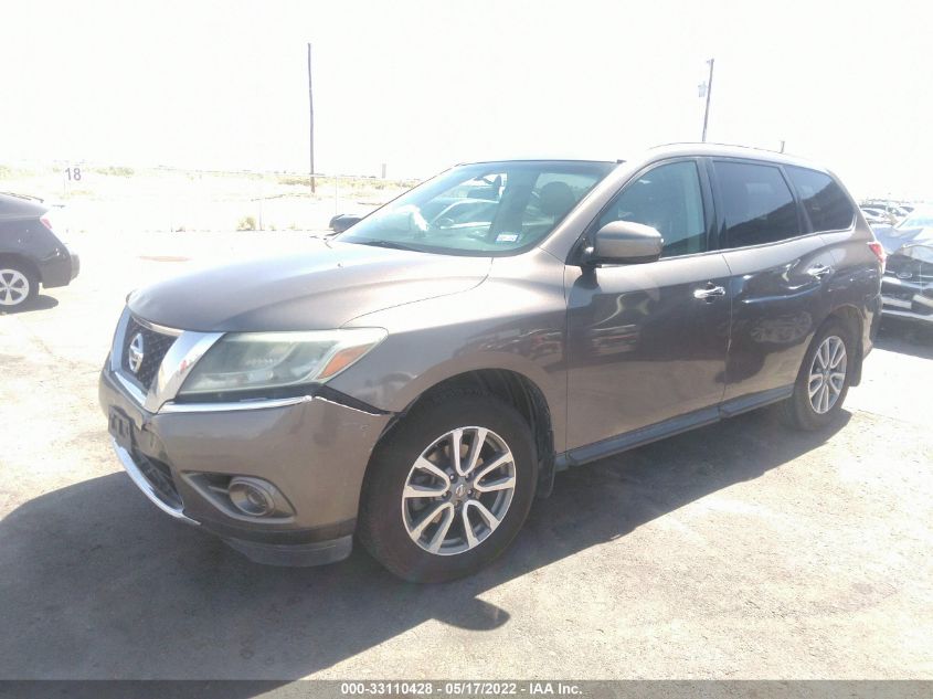 2014 NISSAN PATHFINDER S 5N1AR2MN9EC725139