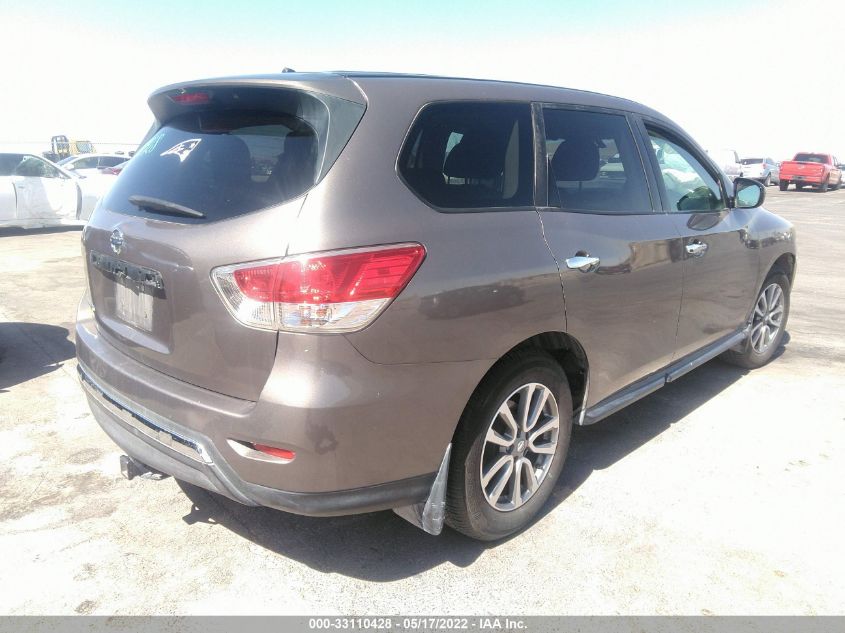 2014 NISSAN PATHFINDER S 5N1AR2MN9EC725139