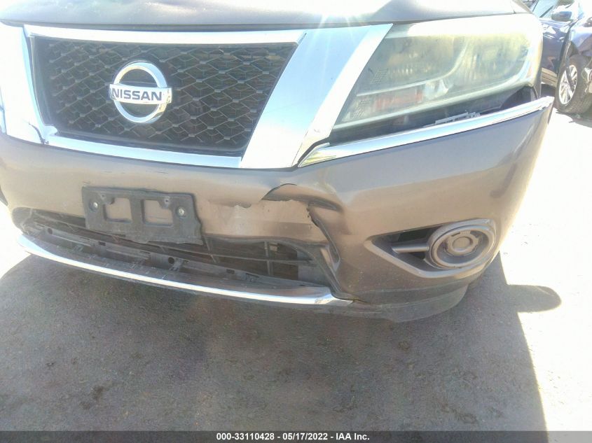 2014 NISSAN PATHFINDER S 5N1AR2MN9EC725139