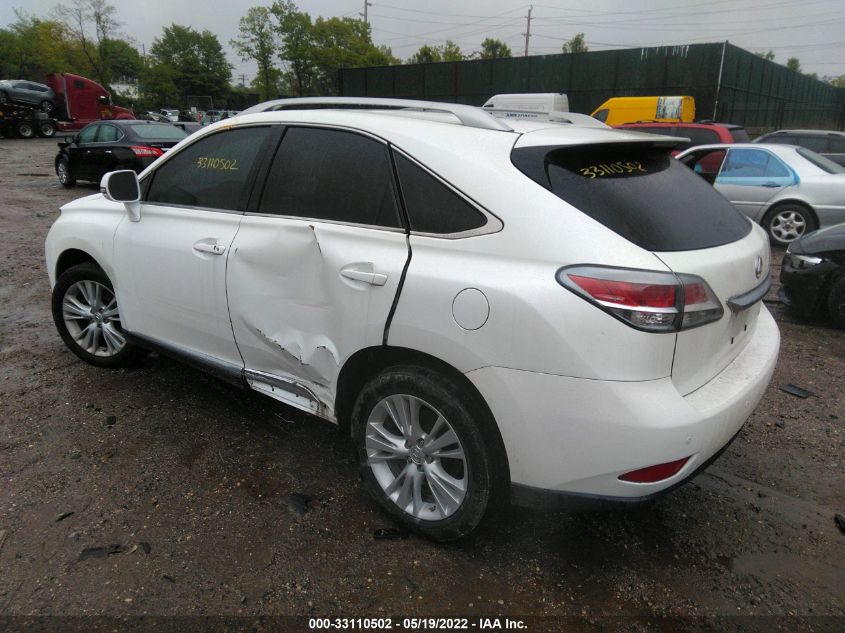 2013 LEXUS RX 350 JTJZK1BA8D2007699