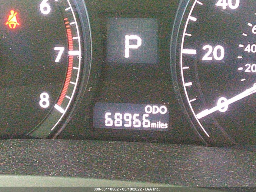 2013 LEXUS RX 350 JTJZK1BA8D2007699