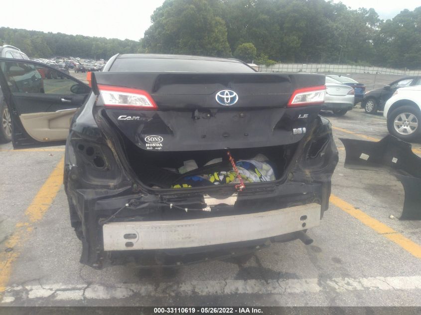 2013 TOYOTA CAMRY HYBRID HYBRID/LE/XLE 4T1BD1FK7DU091161