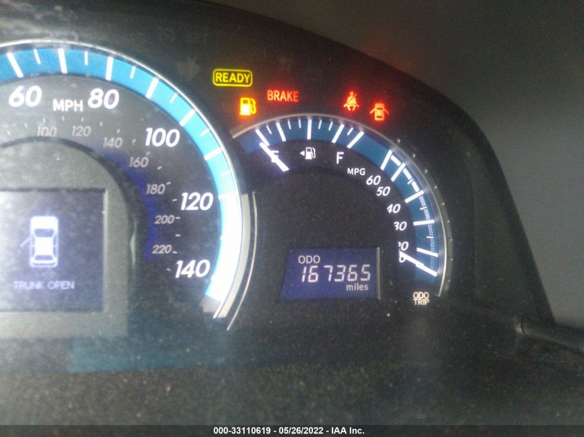 2013 TOYOTA CAMRY HYBRID HYBRID/LE/XLE 4T1BD1FK7DU091161