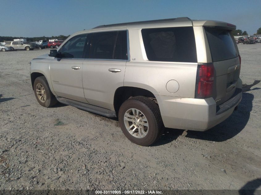 2015 CHEVROLET TAHOE LS 1GNSCAKC9FR290585