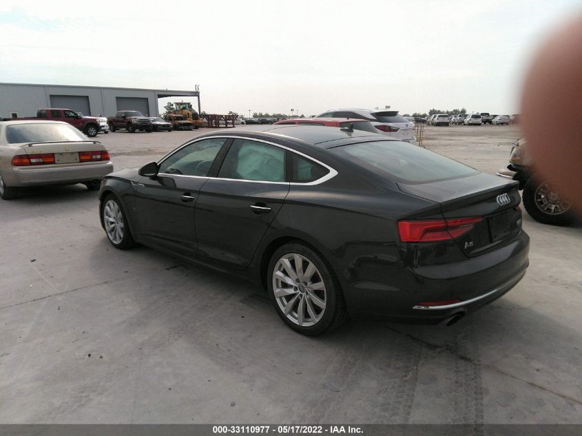 2018 AUDI A5 SPORTBACK PREMIUM PLUS WAUBNCF56JA007980