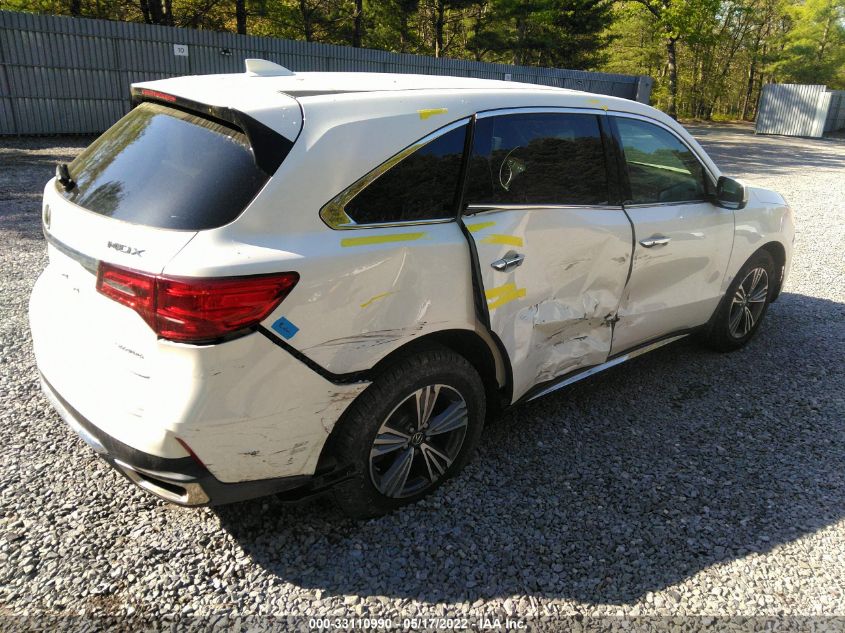 2017 ACURA MDX 5J8YD4H34HL001404