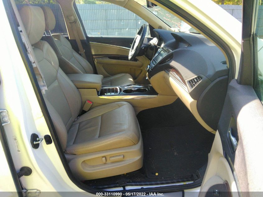 2017 ACURA MDX 5J8YD4H34HL001404