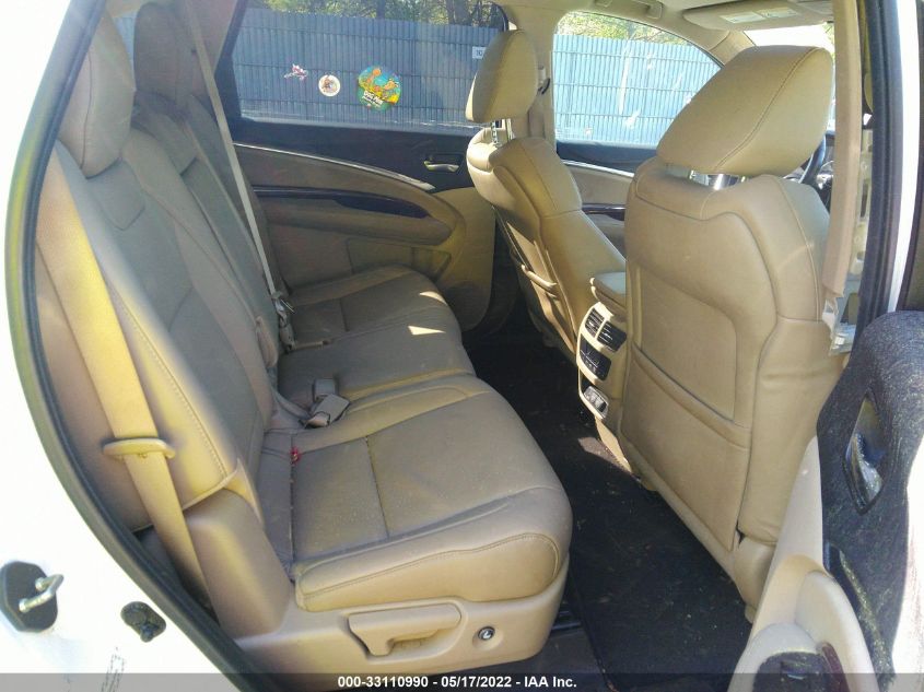 2017 ACURA MDX 5J8YD4H34HL001404