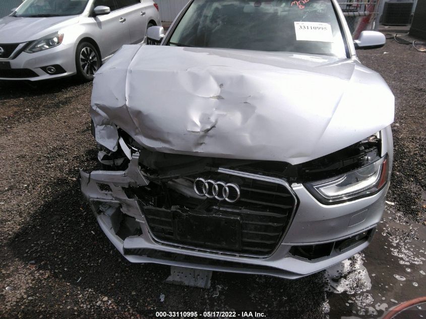2014 AUDI A4 PREMIUM PLUS WAUFFAFLXEN021140