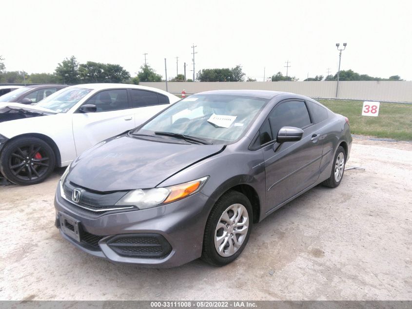 2014 HONDA CIVIC COUPE LX 2HGFG3B5XEH520730