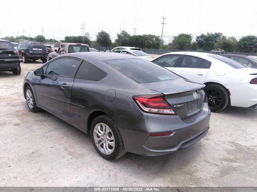 2014 HONDA CIVIC COUPE LX 2HGFG3B5XEH520730