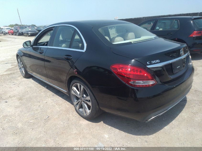 2017 MERCEDES-BENZ C-CLASS C 300 55SWF4JB1HU218895