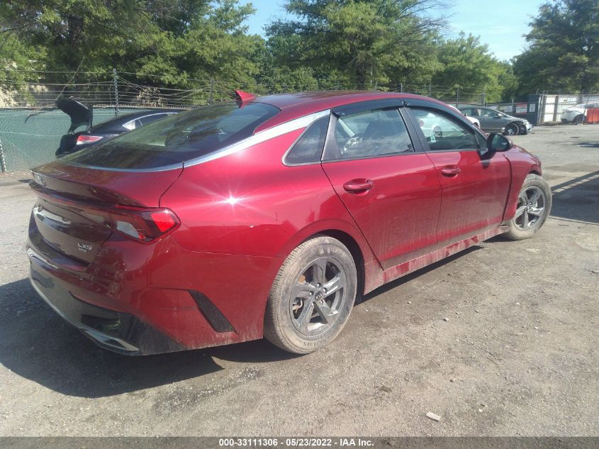 2021 KIA K5 LXS 5XXG14J28MG050006