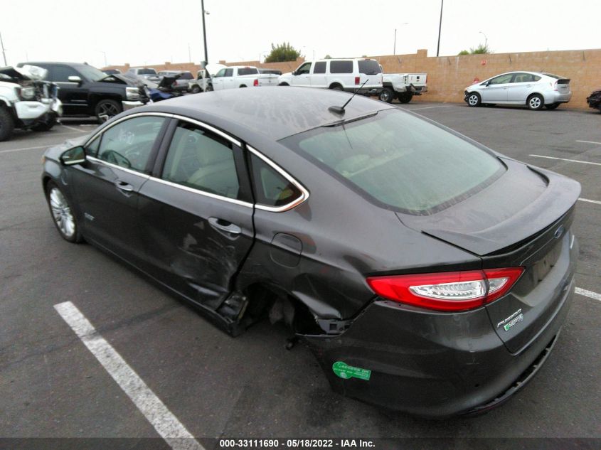 2015 FORD FUSION ENERGI TITANIUM 3FA6P0SU9FR284331