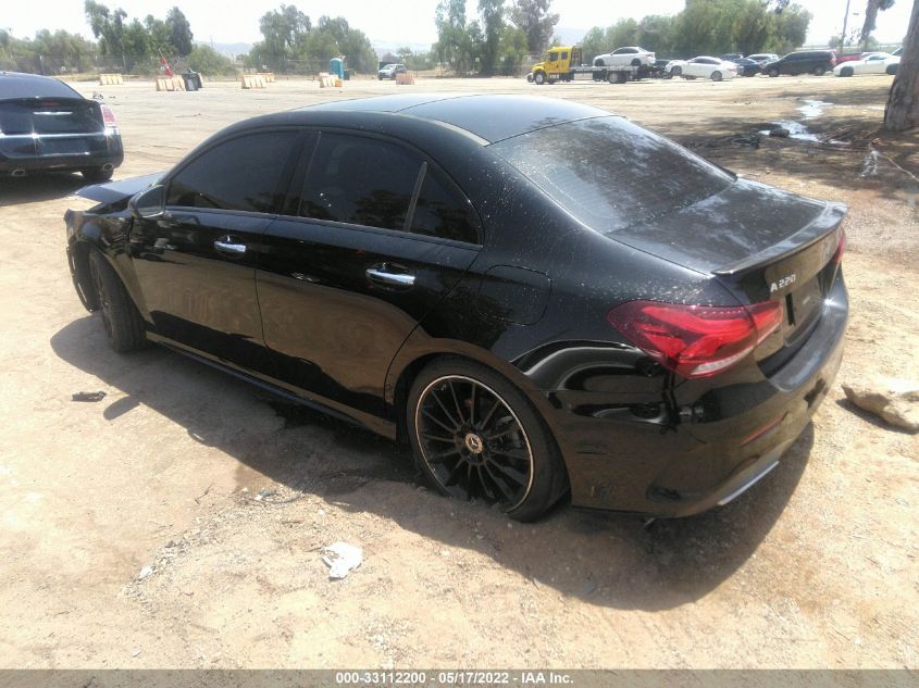 2020 MERCEDES-BENZ A-CLASS A 220 W1K3G4EB3LJ204659