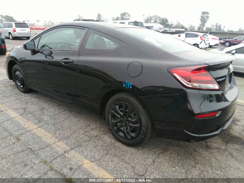 2015 HONDA CIVIC COUPE LX 2HGFG3B54FH519980