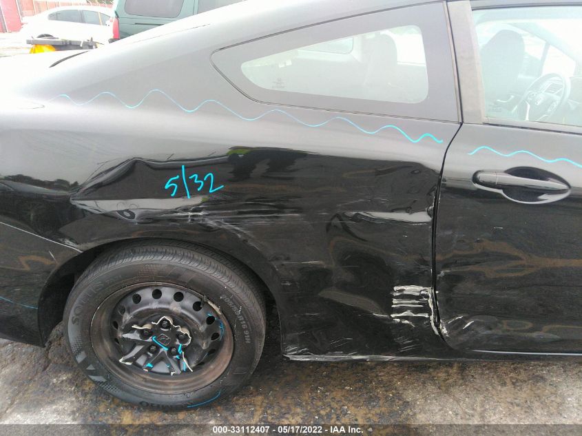 2015 HONDA CIVIC COUPE LX 2HGFG3B54FH519980