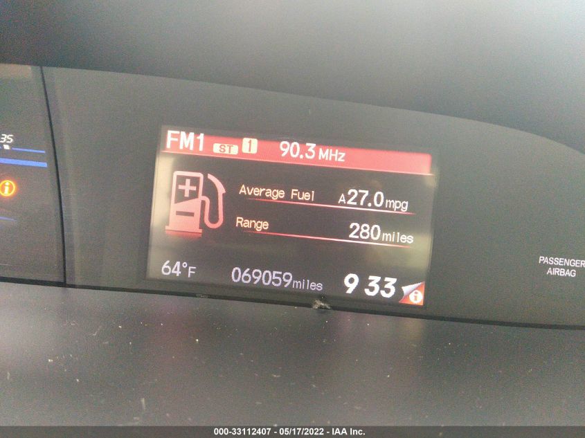 2015 HONDA CIVIC COUPE LX 2HGFG3B54FH519980