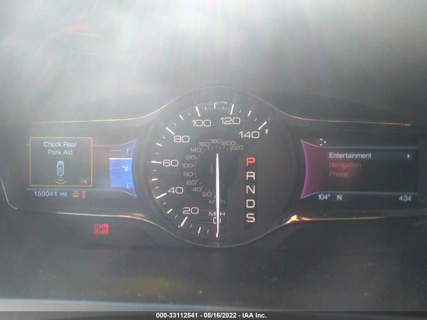 2014 LINCOLN MKX 2LMDJ6JK9EBL08033