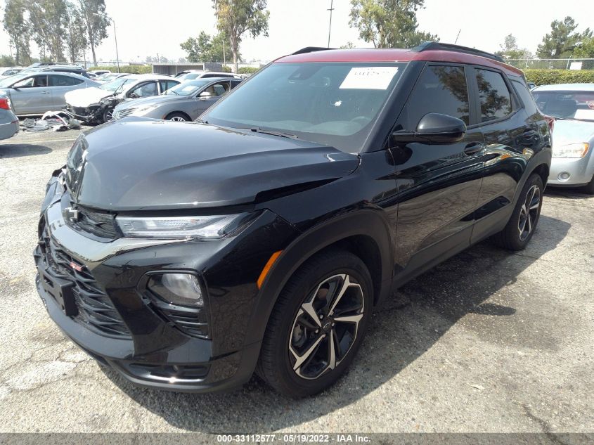 2021 CHEVROLET TRAILBLAZER RS KL79MTSLXMB091922