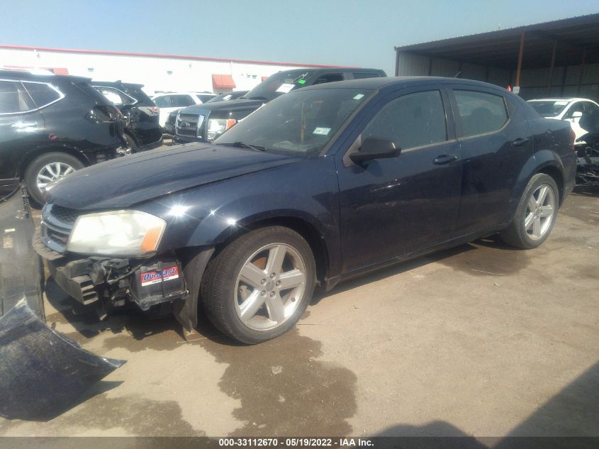 2013 DODGE AVENGER SE 1C3CDZAB3DN681743