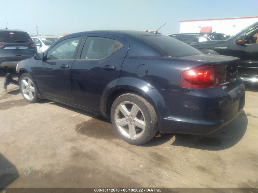 2013 DODGE AVENGER SE 1C3CDZAB3DN681743