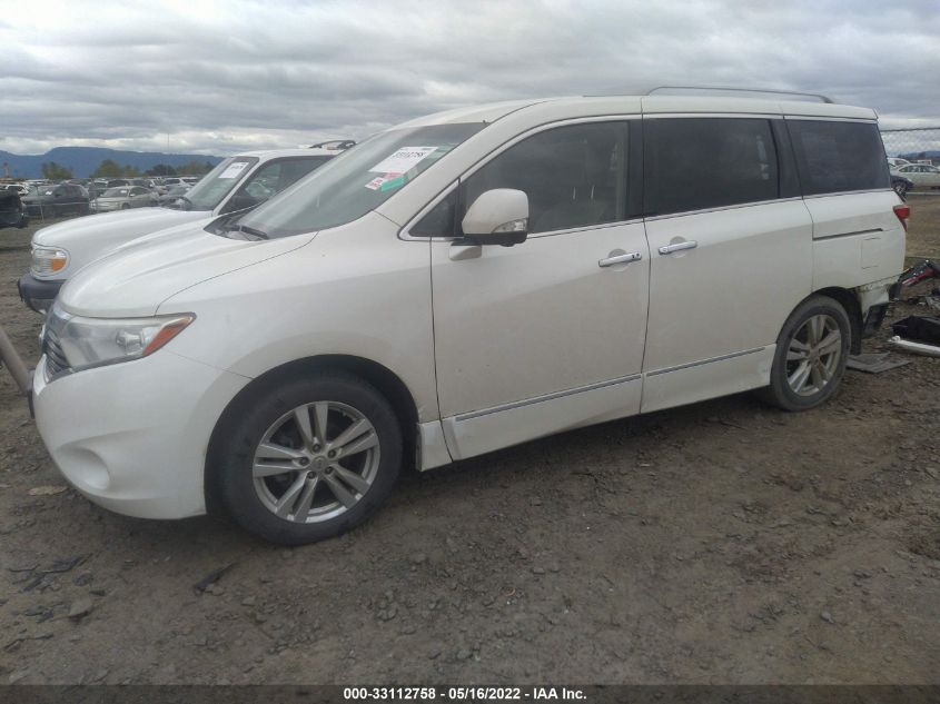 2014 NISSAN QUEST LE JN8AE2KP3E9101505