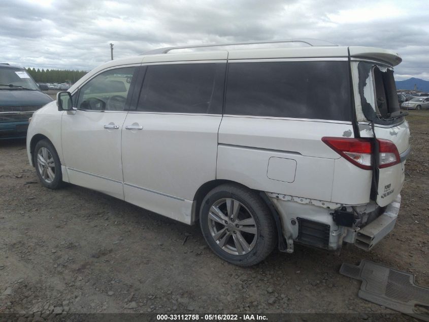2014 NISSAN QUEST LE JN8AE2KP3E9101505