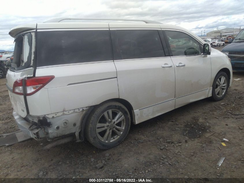 2014 NISSAN QUEST LE JN8AE2KP3E9101505