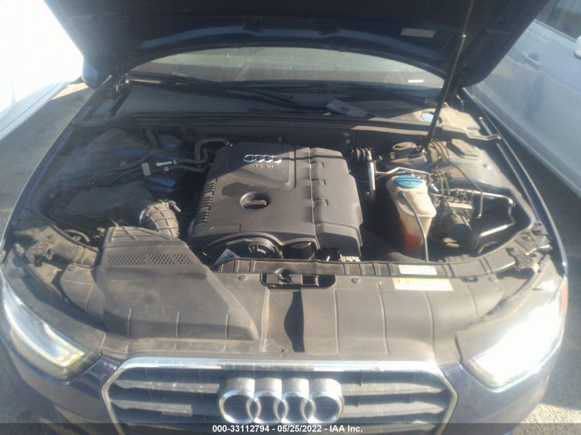 2013 AUDI A4 PREMIUM PLUS WAUFFAFL8DN031017