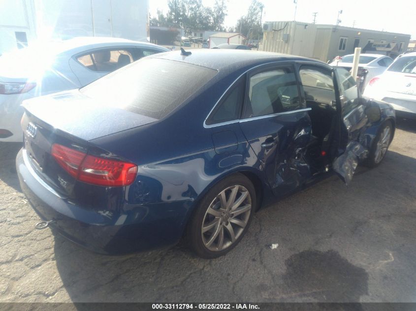 2013 AUDI A4 PREMIUM PLUS WAUFFAFL8DN031017