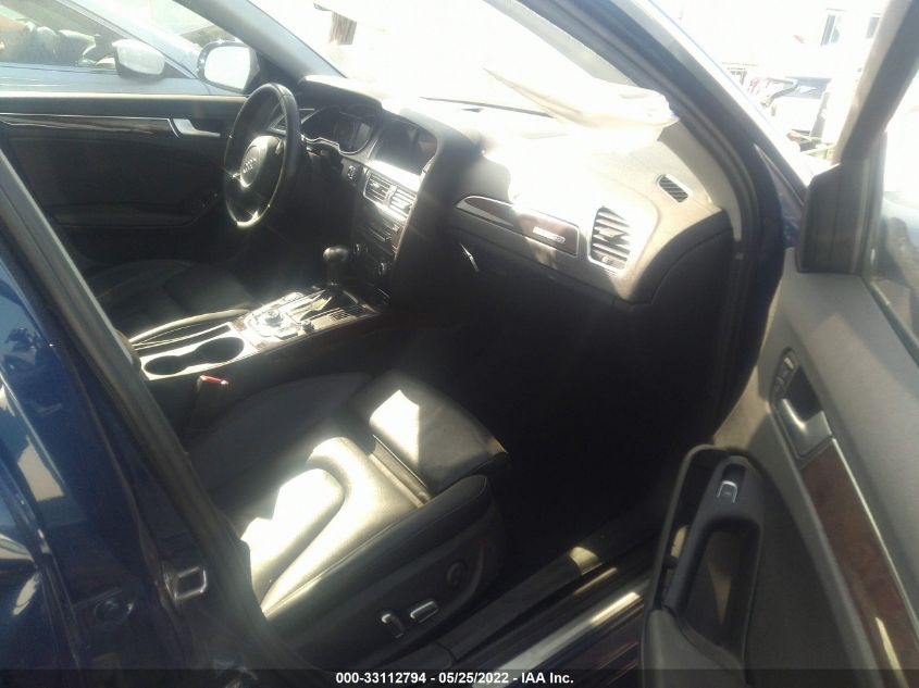 2013 AUDI A4 PREMIUM PLUS WAUFFAFL8DN031017