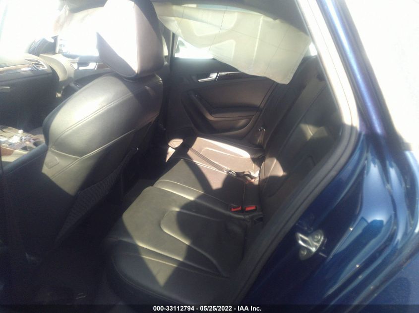 2013 AUDI A4 PREMIUM PLUS WAUFFAFL8DN031017