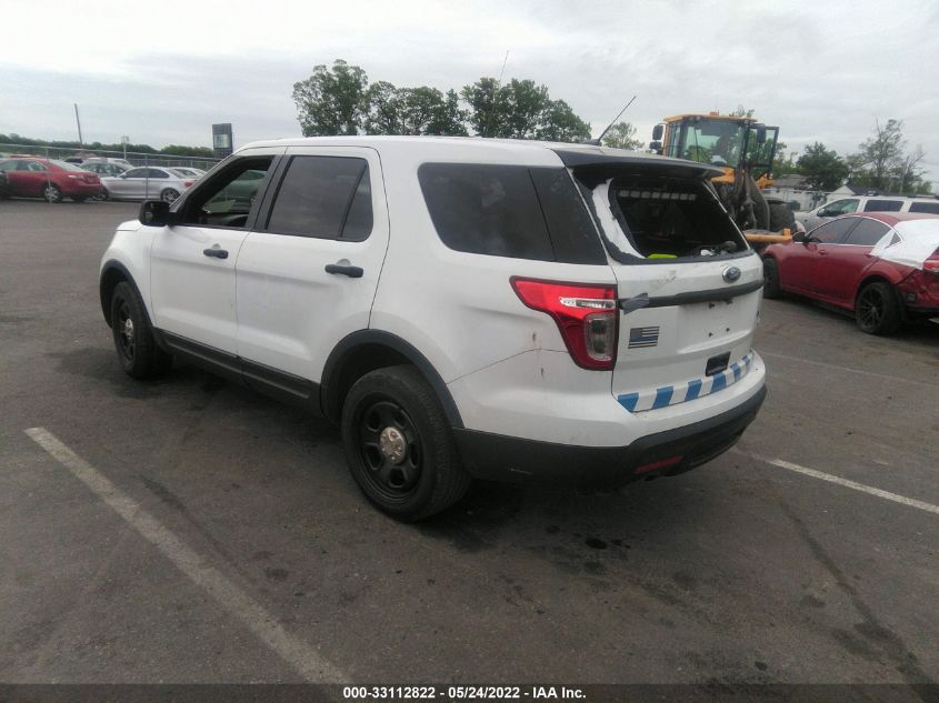2015 FORD UTILITY POLICE 1FM5K8AR5FGB99053