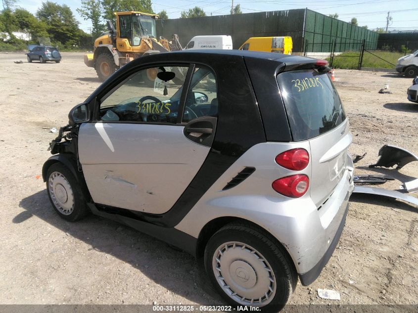 2015 SMART FORTWO PASSION/PURE WMEEJ3BA8FK801431