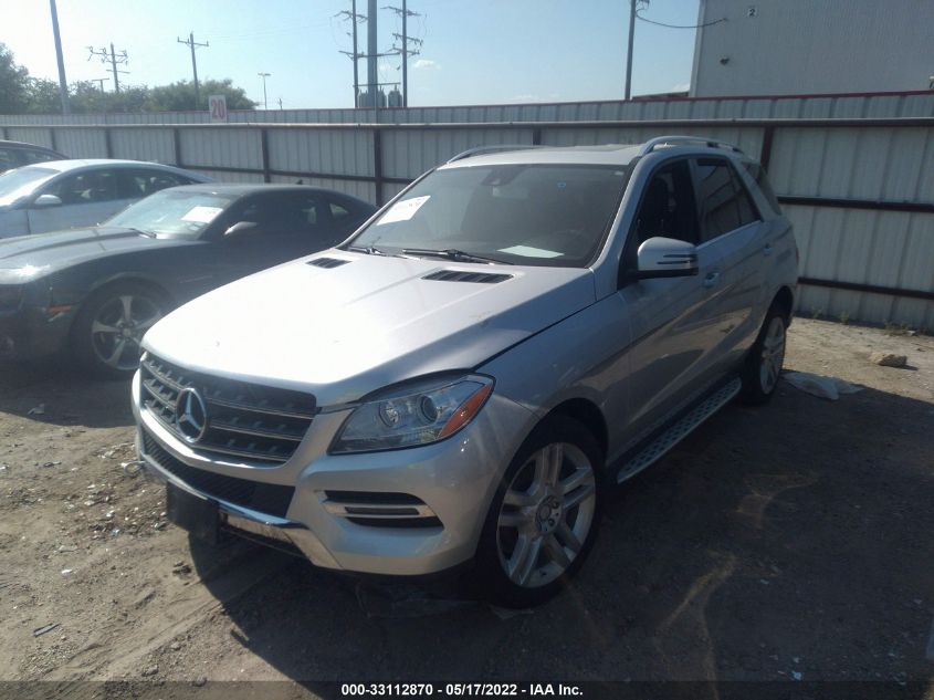 2014 MERCEDES-BENZ M-CLASS ML 350 4JGDA5JB6EA322280