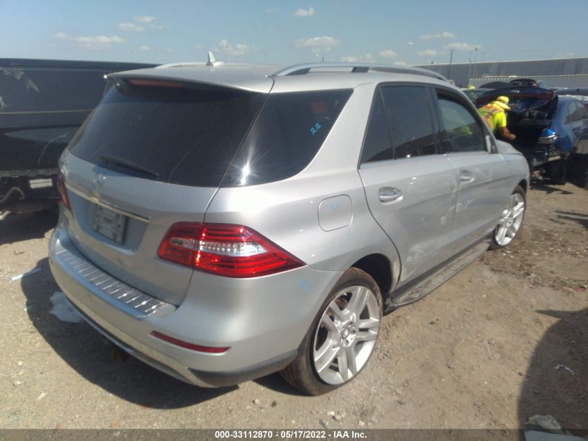 2014 MERCEDES-BENZ M-CLASS ML 350 4JGDA5JB6EA322280